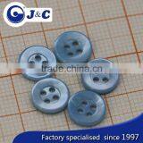 Bespoke Shape Dying Blue Trocas Shell Buttons for Fashion Dress Show thumbnail-2