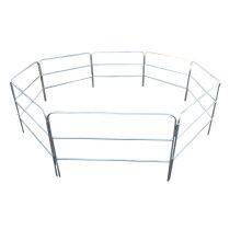 Einfache Installation, tragbare, gebrauchte Pferdehofpaneele mit Schnellverbindungssystem thumbnail-5