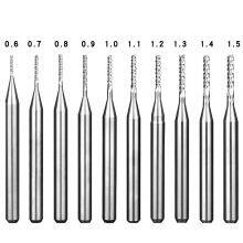 PCB Router Bit, Carbide End Mill Cutter 0.6-1.5mm thumbnail-3