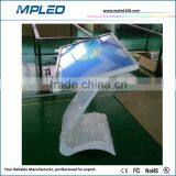 Stunning Image Quality Lcd tv on the Wall for Adverts With 3G/4G Connection