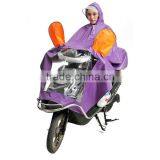 Oxford Unisex Waterproof Pvc Hooded Rain Cape Poncho for Adults thumbnail-2