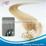 High Quality Cheap Remy Hair Weft With Micro Ring thumbnail-1
