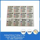 Self Adhesive Price Label Cheap Price