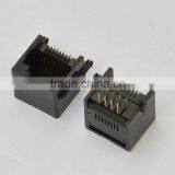 RJ45 Side Entry PCB Network Socket/Connector
