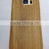 Anti slip skin touch mobile phone with wood design