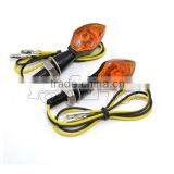 BJ-SL-042 Wholesale E-marked Mini Metal Material Amber LED Indicators Bulbs Motorcycle Turn Signal Lights thumbnail-5