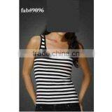 Ladies Striped Tank Top
