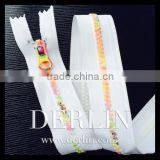 Oxy Painting Colourful Rainbow Fancy Plastic Resin Vislon Delrin Zipper thumbnail-1