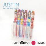 Decorative Beautiful Girl Printed Nail File,Manicure Buffer Nail File