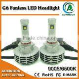 Aoxingda Latest Developmental G6 Car LED Headlight 9005 10000K 8000K 30000K 4300K 6500K thumbnail-3
