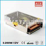 S-200-48 Single Output 48 Volts Led Switching Power Supply 200w With ce Rohs