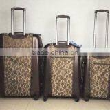 Stock Quality PC With Polyester 3pcs Trolley Luggage Set thumbnail-2