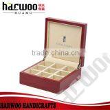 Luxury Wooden Bow Tie Storage Box With Compartments