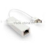 USB 2.0 To RJ45 Ethernet Network Cable RJ45 Adapter Extension Cable thumbnail-2
