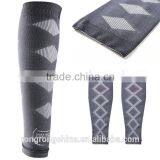 Wholesale Black Knitted And Jacquard Sport Protective Cool Arms Sleeves