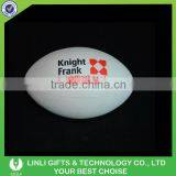 Stressed PU Foam Rugby Ball With Logo thumbnail-1