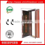 china steel door low prices pressed steel door frames with CE certificate CF-AF001