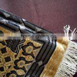 Hot Selling Chenille Jacquard Muslim Prayer Mat With Foam Backing and Zipper thumbnail-4