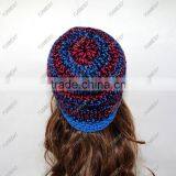 Crochet Hat for Adult,whosale Winter Women Knitted Ball Crochet Hat for Adult thumbnail-6