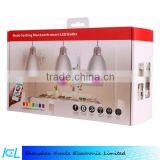 2016 Hot Selling Competitive Price Adjustable Colors Bluetooth Smart LED Bulb Light With Speaker