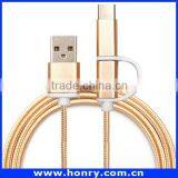 Super Quality Manufacture Type-c Braided Nylon Cable thumbnail-2