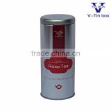 DONGGUAN factory 2016 new design round box for tea packing