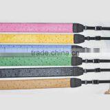 Ostrich Skin Leather Camera Strap