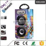 BBQ KBQ-606 10W 1200mAh CE Certificate Bluetooth Best Surround Speakers With Handle thumbnail-2
