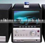 7" LCD TV DVD Hifi System for IPhone IPod Docking 40W
