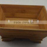 Eco-friendly Bamboo Fruit Plate With Carved thumbnail-1
