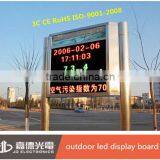 Outdoor Double Color Led Display Board for Message Advertisng