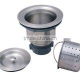 American Standard Stainless Steel Single Bowl Kitchen Sink With CUPC Certificate 8047A thumbnail-4