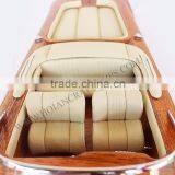 RIVA AQUARAMA SPEED BOAT, WOOD CRAFTS OF VIETNAM - MODEL SHIP HANDMADE thumbnail-4