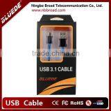 USB 3.1 Type C - C Male to A Cable USB 2.0 thumbnail-1