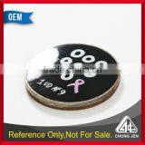Customized Printing /soft Cloisonne Metal Euro Trolley Caddy Coin thumbnail-1