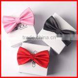 2014 New Design Nice Quality Paper Bow Tie Storage Gift Box Wholesale