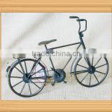 Metal Vintage decorative Bicyclel wall art,antique green color