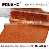 Flowers and Leaves Textured Rolling Pin,acrylic Cake Decoration