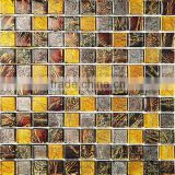 Golden crystal mosaic tile (PGHD02)