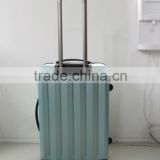 ABS 2 pcs set eminent aircraft airplane wheel travel trolley zipper hard shell drawbar rotary rotated royal suitcase