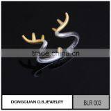 2016 the Latest 925 Pure Silver Jewelry/Brass Jewelry Animal Gold Ring for Women thumbnail-3