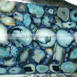 GEMSTONE AGATE TABLE TOP , NATURAL AGATE GEMSTONE TABLE TOP