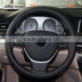 Car Interior Decoration Plastic Chrome Steering Wheel Cover Trim for Bmw thumbnail-5