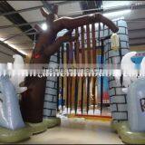 Outdoor Halloween Decorative Arches/ Inflatable Graveyard Archway thumbnail-2