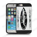 For Iphone 6 Good Quality Ocase Designable Colorful Drawing Painting PC/TPU Two in One Phone Case With Press Key thumbnail-2