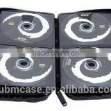 Fashion Pink 64 Capacity PU Fabric DVD Case CD Holder Personalized cd Case Multi Disc Dvd Cases thumbnail-5