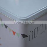 Plastic Handle Custom Washing Powder Storage Tin Box/Laundry Machine Shaped washing Powder Tin Container Metal Storage Box thumbnail-4