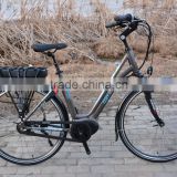 lady 700CC Dutch style e bike with bafang central motor max system 36V 250W front and rear roller brake best selling model