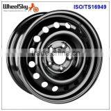 16x6.5 Steel Car Wheel Rim, PCD 5x114.3 thumbnail-1