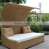 Rattan Swimming Pool Sun Lounge Chairs Chaise Louge Chair With Cushions